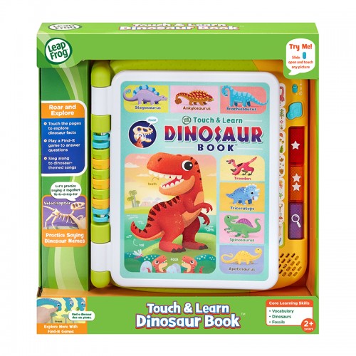 LeapFrog Touch and Learn Dinosaur Book | Early Learning Toy | Learning Toy | Educational Toy | 2 Years+